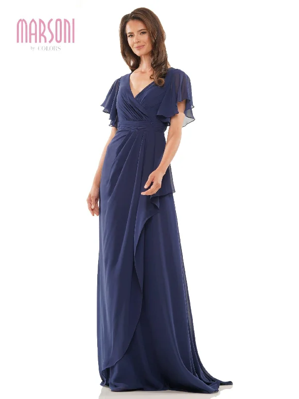 Navy 18 Marsoni Formal Mother of the Bride Long Gown M320 Sale