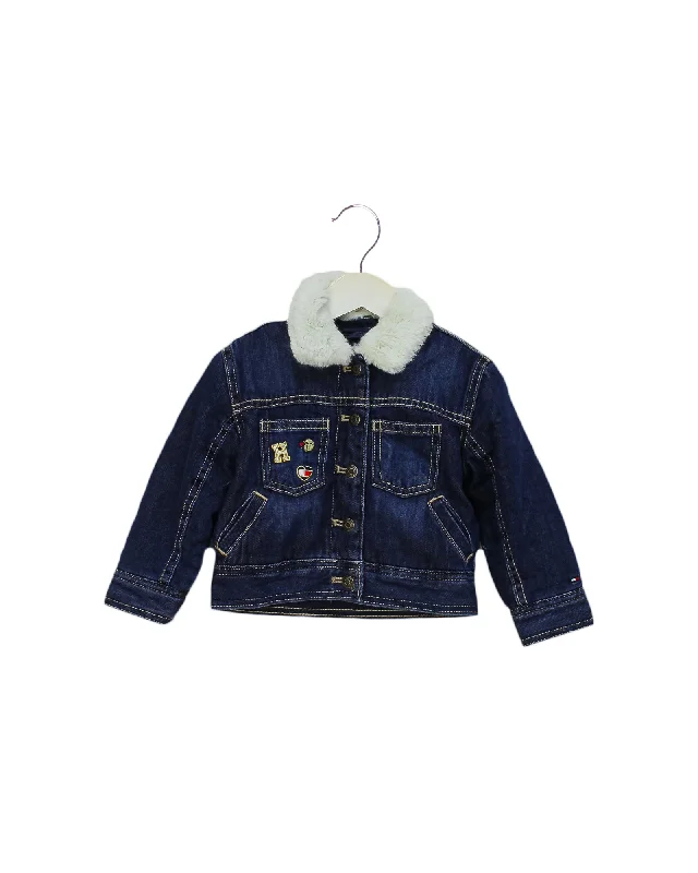 Tommy Hilfiger Faux Fur Lightweight Jacket 2T - 3T