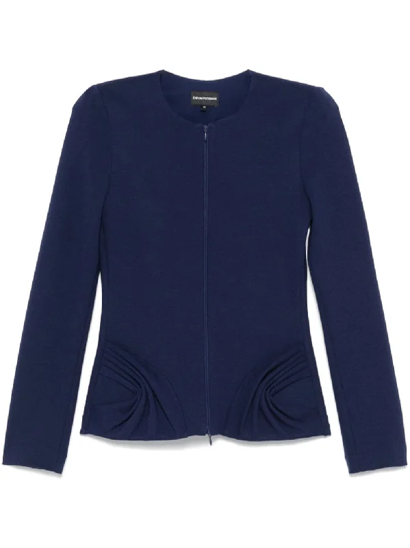 Emporio Armani Women's Jackets blue