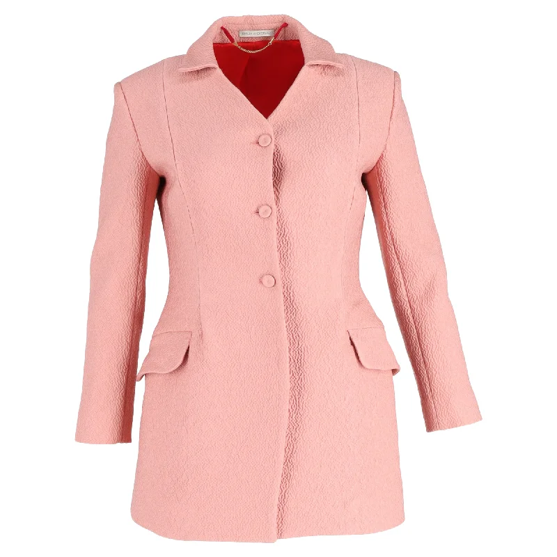 Emilia Wickstead Evening Jacket in Pink Polyester