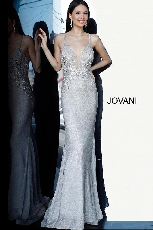 Jovani 03167 Lace Long Prom Dress