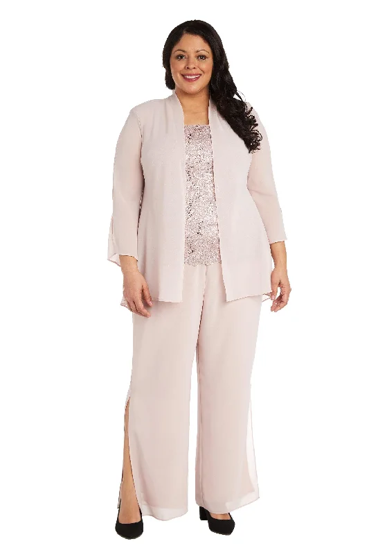 R&M Richards 7506W Plus Size Formal Duster Pant Suit Sale