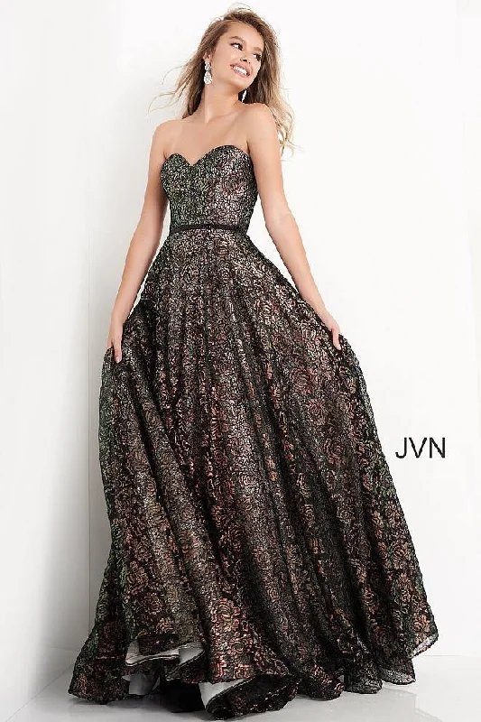 Jovani 02324 Long Strapless Prom Dress