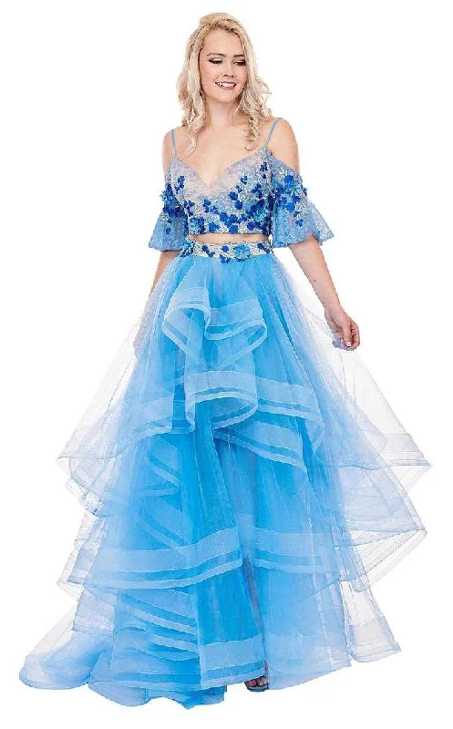 Rachel Allan Prom Long Off Shoulder Ball Gown 6476