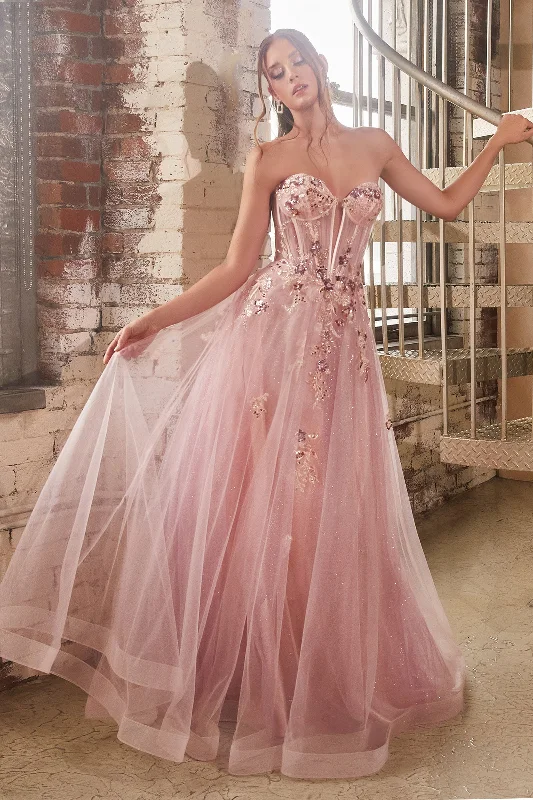 Cinderella Divine CB142 Long Formal Prom Dress