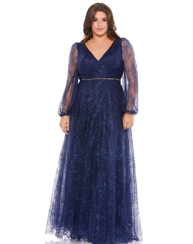 Mac Duggal 67755 Fabulouss Long Plus Size Dress