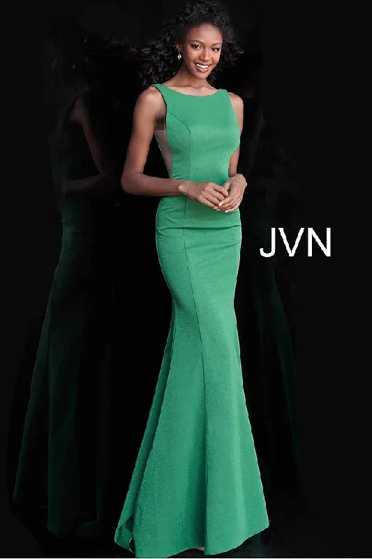 Jovani 67090 Long Sleeveless Prom Dress