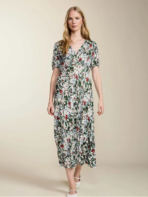 Kaydence LENZING™ ECOVERO™ Dress | Green Marble