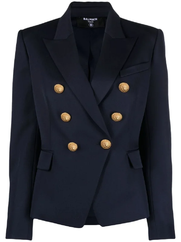 Balmain Women's Jackets blue