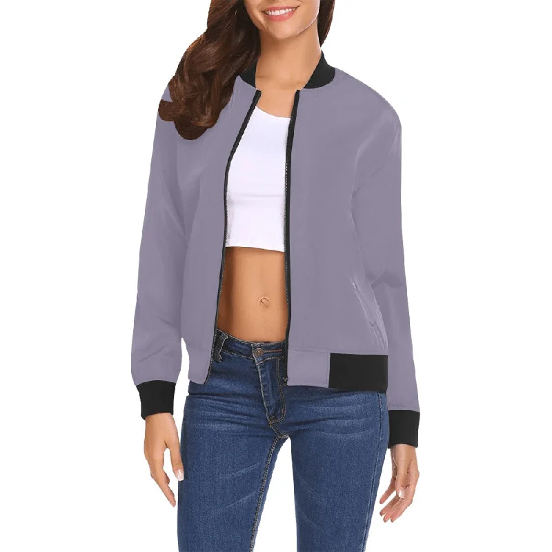 All Over Print Bomber Jacket for Women ( H19)