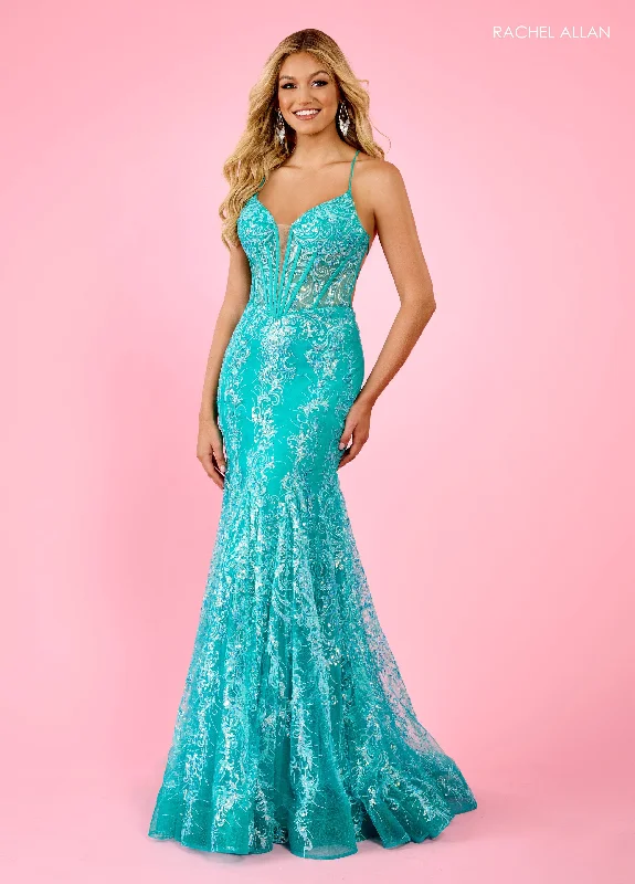 Rachel Allan 70491 Mermaid Fit Long Prom Dress