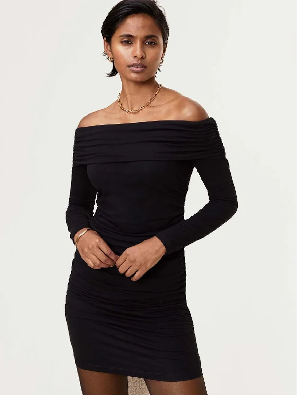 Zandra LENZING™ ECOVERO™ Dress | Caviar Black