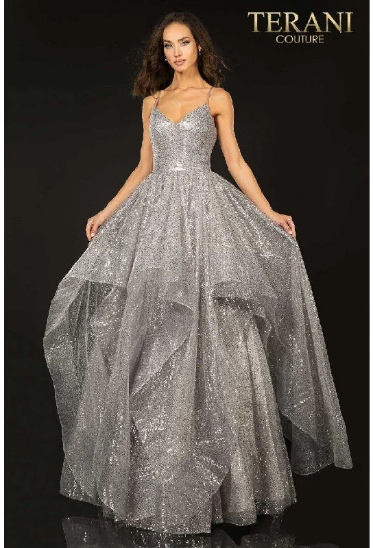 Terani Couture 2011P1214 Longitter Tulle Prom Dress