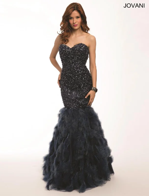 Jovani 92526 Strapless Mermaid Long Prom Dress