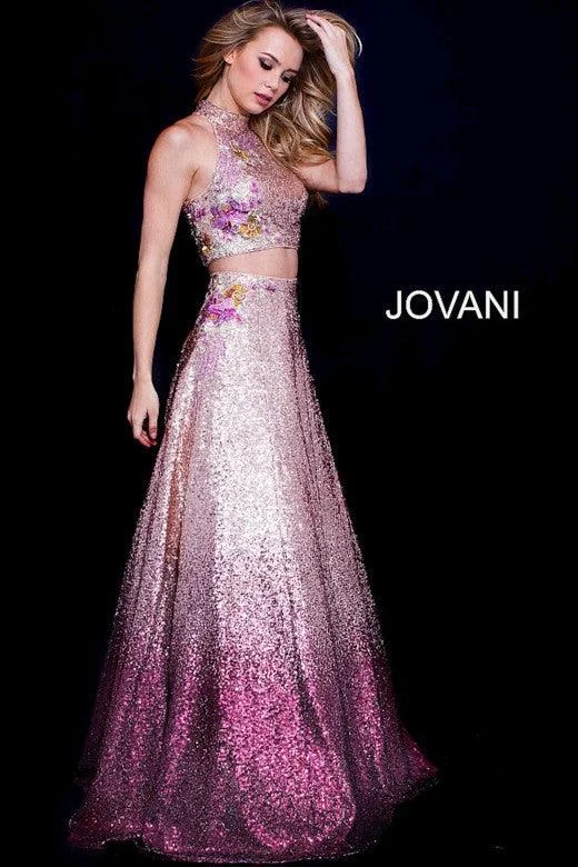 Jovani 54471 Long Ombre Two Piece Prom Dress