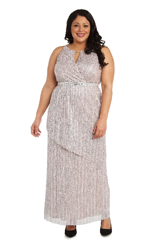 R&M Richards 7208W Long Formal Plus Size Dress Sale