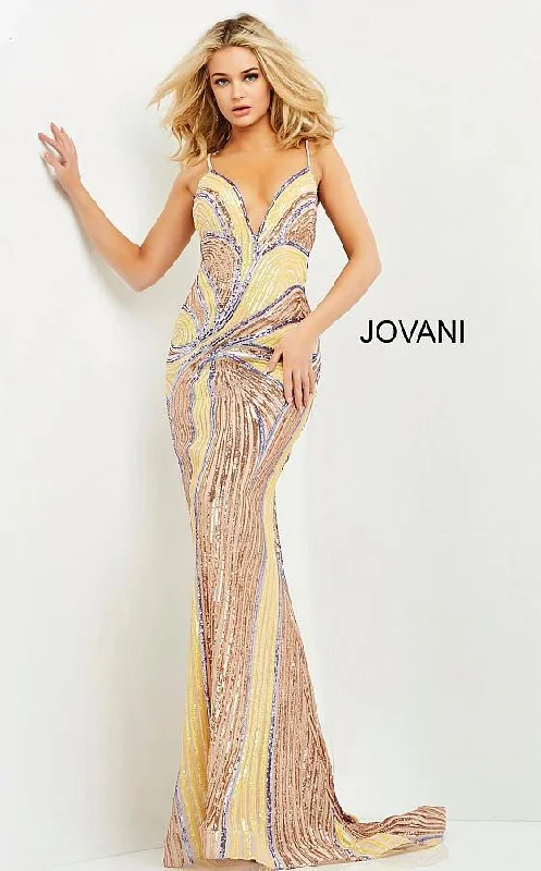 Jovani 06757 Prom Long Formal Sexy Beaded Dress