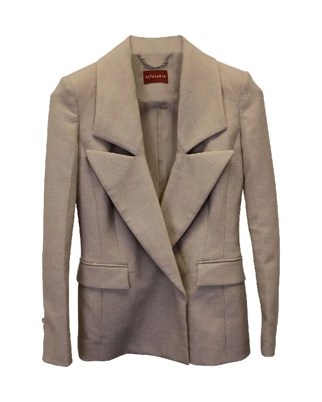 Altuzarra Eileen Jacket Beige 36