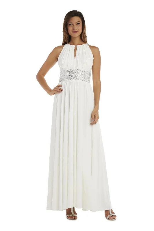 R&M Richards 5078 Long Sleeveless Maxi Dress