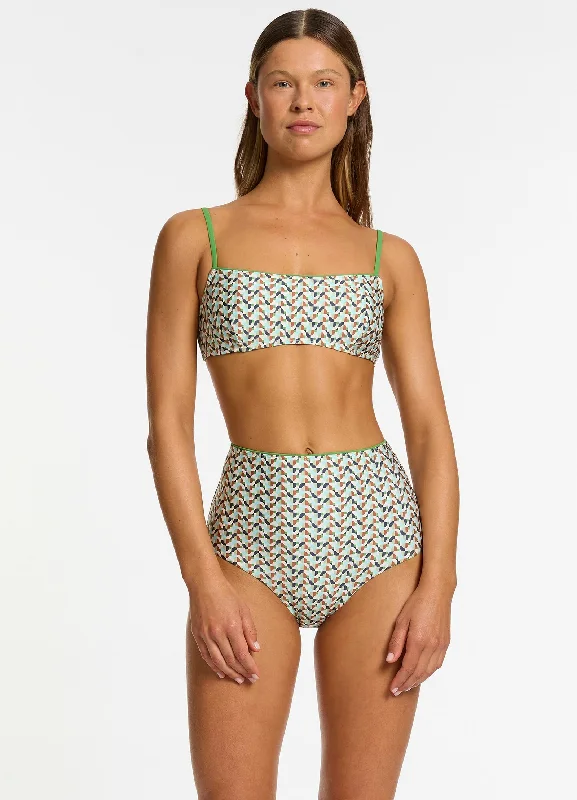 Acacia Tank Bikini Top - Multi