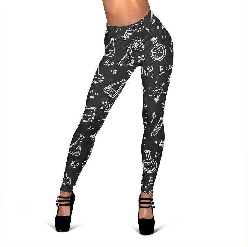 Chemistry Science Print Pattern Women Leggings