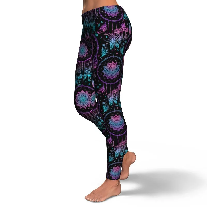 Dream catcher boho mandala Pattern Print Pattern Women Leggings